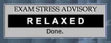 Exam Stress Level SEVERE